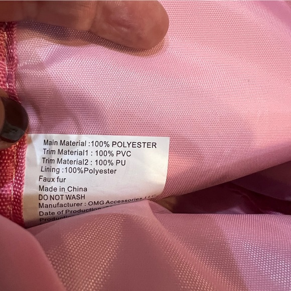 Miss Gwen’s OMG Accessories NWT Plush Princess Unicorn Mini Backback - Picture 6 of 6